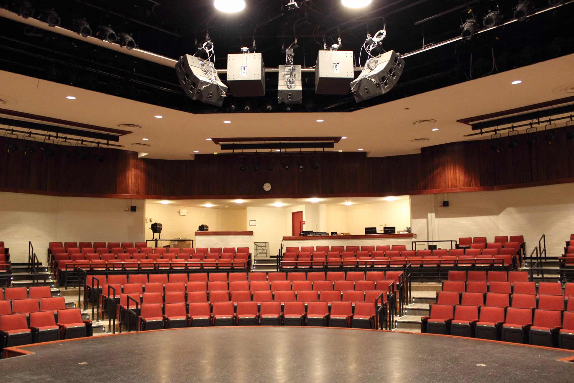 Auditorium, theater, stage